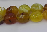 CNG6881 15.5 inches 12*16mm - 13*18mm nuggets yellow opal beads