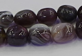 CNG6883 15.5 inches 8*12mm - 10*14mm nuggets botswana agate beads