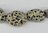 CNG69 15.5 inches 10*16mm - 25*35mm nuggets dalmatian jasper beads