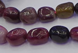 CNG6904 15.5 inches 8*12mm - 10*14mm nuggets tourmaline beads