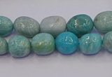 CNG6908 15.5 inches 8*12mm - 10*14mm nuggets amazonite beads