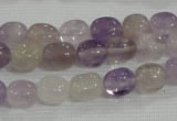 CNG700 15.5 inches 8*10mm nuggets amethyst beads wholesale