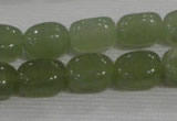 CNG715 15.5 inches 10*14mm nuggets green aventurine beads wholesale