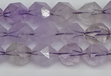 CNG7216 15.5 inches 8mm faceted nuggets amethyst beads wholesale