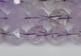 CNG7217 15.5 inches 10mm faceted nuggets amethyst beads wholesale