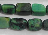 CNG727 15.5 inches 15*20mm nuggets pine turquoise beads wholesale