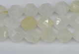 CNG7285 15.5 inches 6mm faceted nuggets white moonstone beads