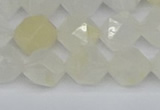 CNG7287 15.5 inches 10mm faceted nuggets white moonstone beads