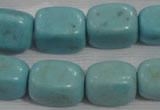 CNG730 15.5 inches 15*18mm nuggets synthetic turquoise beads wholesale