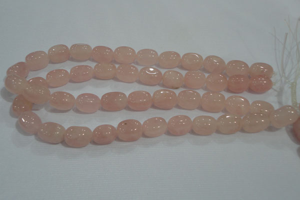 CNG734 15.5 inches 12*18mm nuggets rose quartz beads wholesale