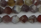 CNG7345 15.5 inches 6mm faceted nuggets botswana agate beads