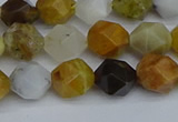 CNG7371 15.5 inches 8mm faceted nuggets mixed opal beads