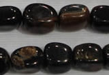 CNG739 15.5 inches 13*18mm nuggets blue tiger eye beads wholesale