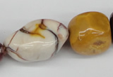 CNG74  15.5 inches 13*18mm - 25*35mm nuggets mookaite gemstone beads