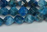 CNG7430 15.5 inches 6mm faceted nuggets apatite gemstone beads