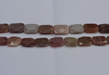 CNG7486 15.5 inches 18*25mm - 20*30mm faceted freeform sunstone beads