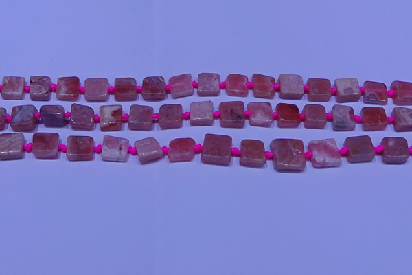 CNG7544 15.5 inches 6*8mm - 10*12mm freeform rhodochrosite beads