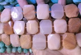 CNG7566 18*25mm - 20*28mm faceted freeform opal gemstone beads