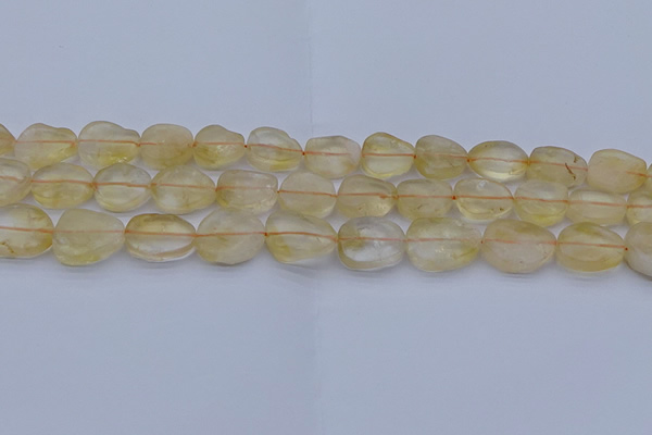 CNG7572 15.5 inches 10*14mm - 13*18mm freeform citrine beads