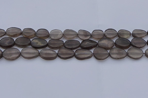 CNG7573 15.5 inches 10*14mm - 13*18mm freeform smoky quartz beads