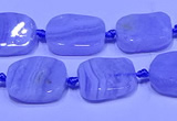 CNG7611 15.5 inches 10*14mm - 12*16mm freeform blue lace agate beads