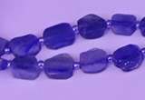 CNG7612 15.5 inches 8*9mm - 10*12mm freeform kyanite beads