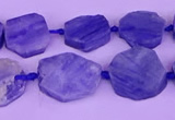 CNG7613 15.5 inches 12*12mm - 15*16mm freeform kyanite beads