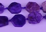 CNG7614 15.5 inches 13*14mm - 16*18mm freeform charoite beads