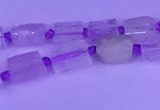 CNG7633 15.5 inches 5*7mm - 8*10mm nuggets kunzite beads