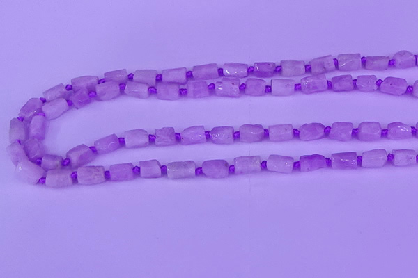 CNG7635 15.5 inches 5*7mm - 8*10mm nuggets kunzite beads