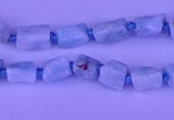 CNG7640 15.5 inches 5*6mm - 6*8mm nuggets larimar beads