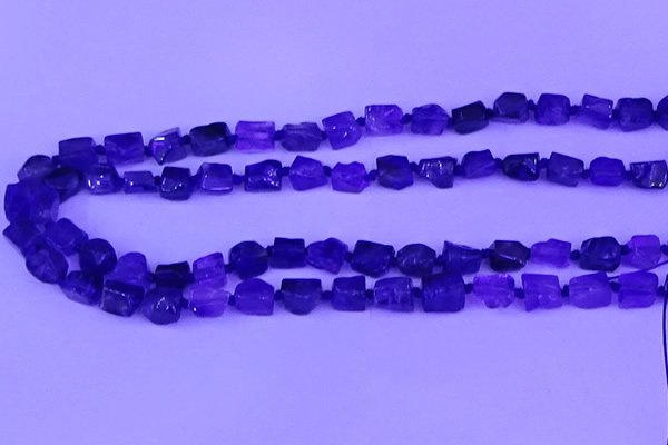 CNG7647 15.5 inches 5*6mm - 8*9mm nuggets amethyst beads