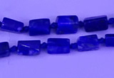 CNG7654 15.5 inches 5*6mm - 6*9mm nuggets lapis lazuli beads