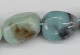 CNG78 15.5 inches 13*18mm - 25*35mm nuggets amazonite gemstone beads