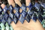 CNG7878 15.5 inches 13*20mm - 15*25mm faceted freeform sodalite beads