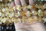 CNG7899 15.5 inches 10*14mm - 13*18mm faceted nuggets citrine beads