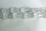 CNG7950 15.5 inches 15*25mm - 20*40mm nuggets white crystal beads