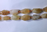 CNG7952 15.5 inches 15*25mm - 20*40mm nuggets citrine beads