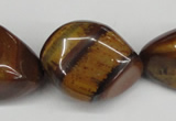 CNG80 15.5 inches 10*15mm - 25*35mm nuggets yellow tiger eye beads