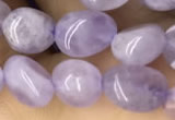 CNG8003 15.5 inches 6*8mm nuggets lavender amethyst beads