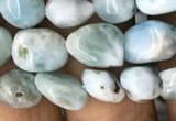 CNG8016 15.5 inches 6*8mm nuggets larimar gemstone beads