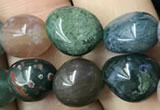 CNG8040 15.5 inches 8*10mm nuggets Indian agate beads wholesale