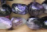 CNG8045 15.5 inches 8*10mm nuggets charoite beads wholesale