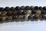 CNG8159 15.5 inches 10*14mm nuggets agate beads wholesale