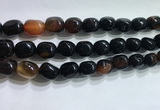 CNG8160 15.5 inches 10*14mm nuggets agate beads wholesale