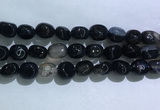 CNG8161 15.5 inches 10*14mm nuggets agate beads wholesale