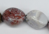 CNG82 15.5 inches 12*16mm - 18*30mm nuggets ocean agate beads