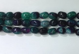 CNG8222 15.5 inches 12*16mm nuggets agate beads wholesale