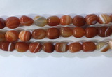 CNG8229 15.5 inches 12*16mm nuggets striped agate beads wholesale