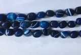 CNG8231 15.5 inches 12*16mm nuggets striped agate beads wholesale